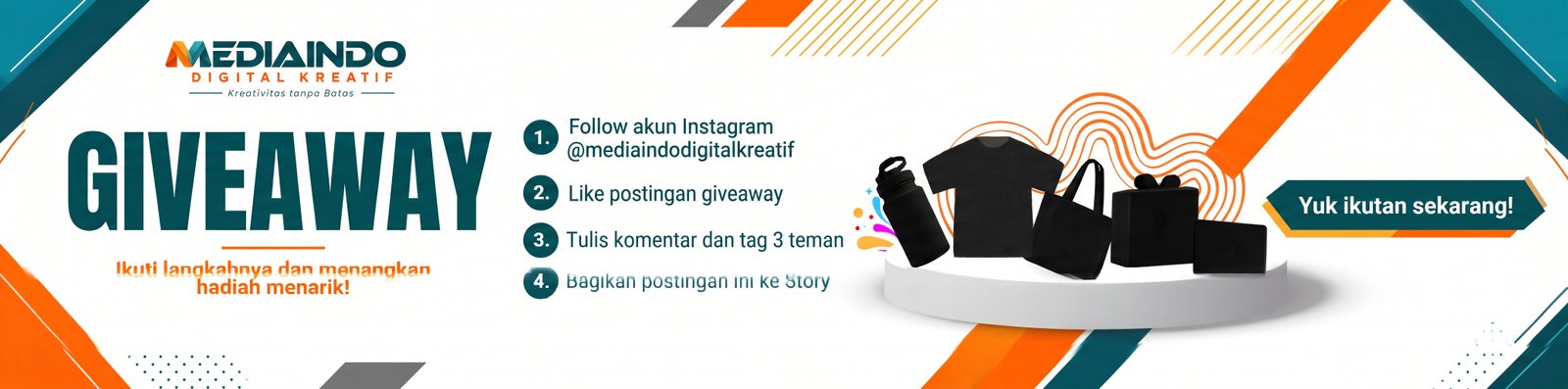 GIVEAWAY LOGO REFRESHMENT