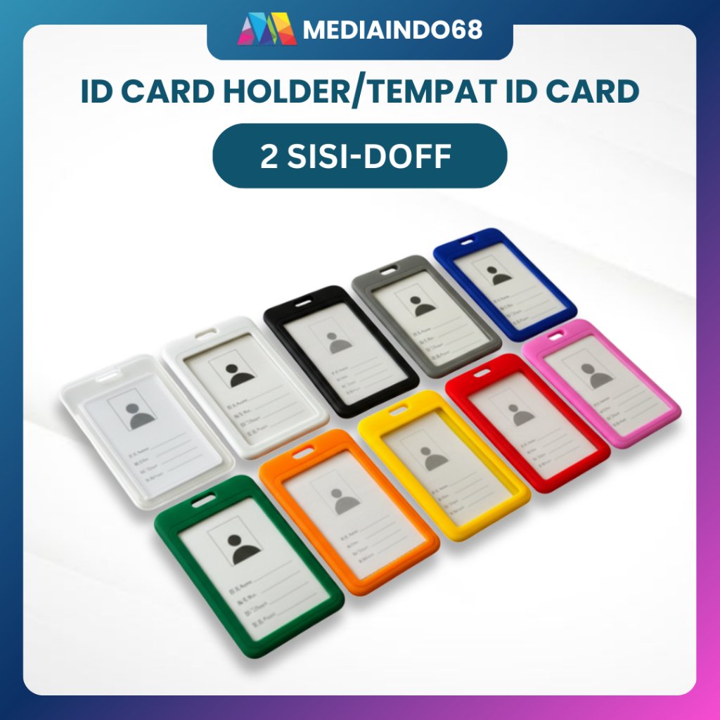 [FLASH SALE] Id Card Holder/Tempat ID Card 2 sisi Doff