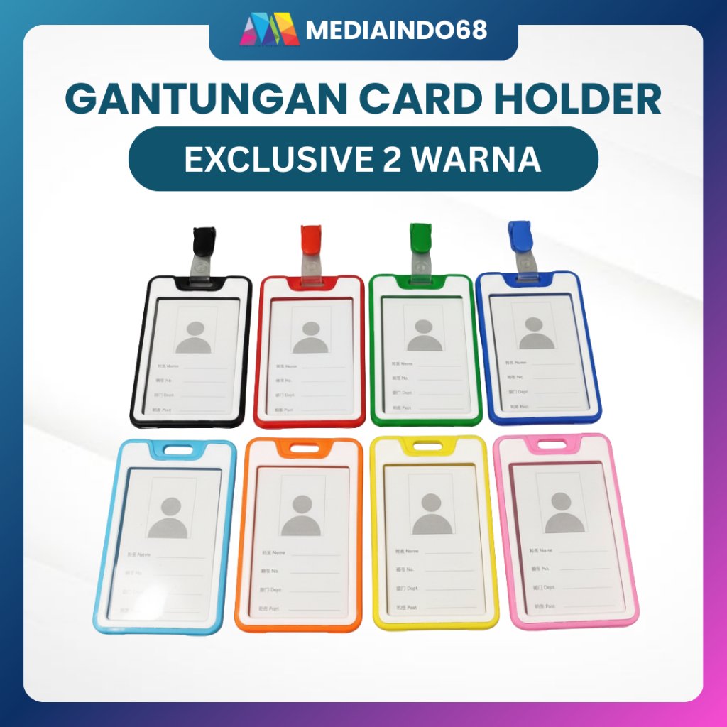 GANTUNGAN CARD HOLDER EXCLUSIVE 2 WARNA