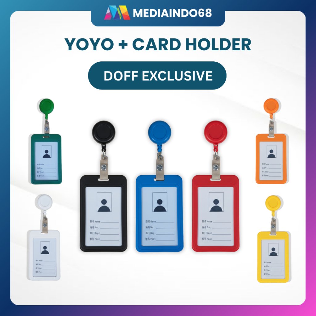 PAKET YOYO PUTAR DOFF + HOLDER EXCLUSIVE 2 SISI